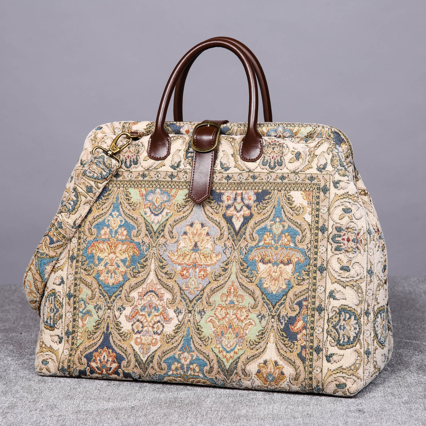 Mary Poppins Carpet Bag Golden Age Blue