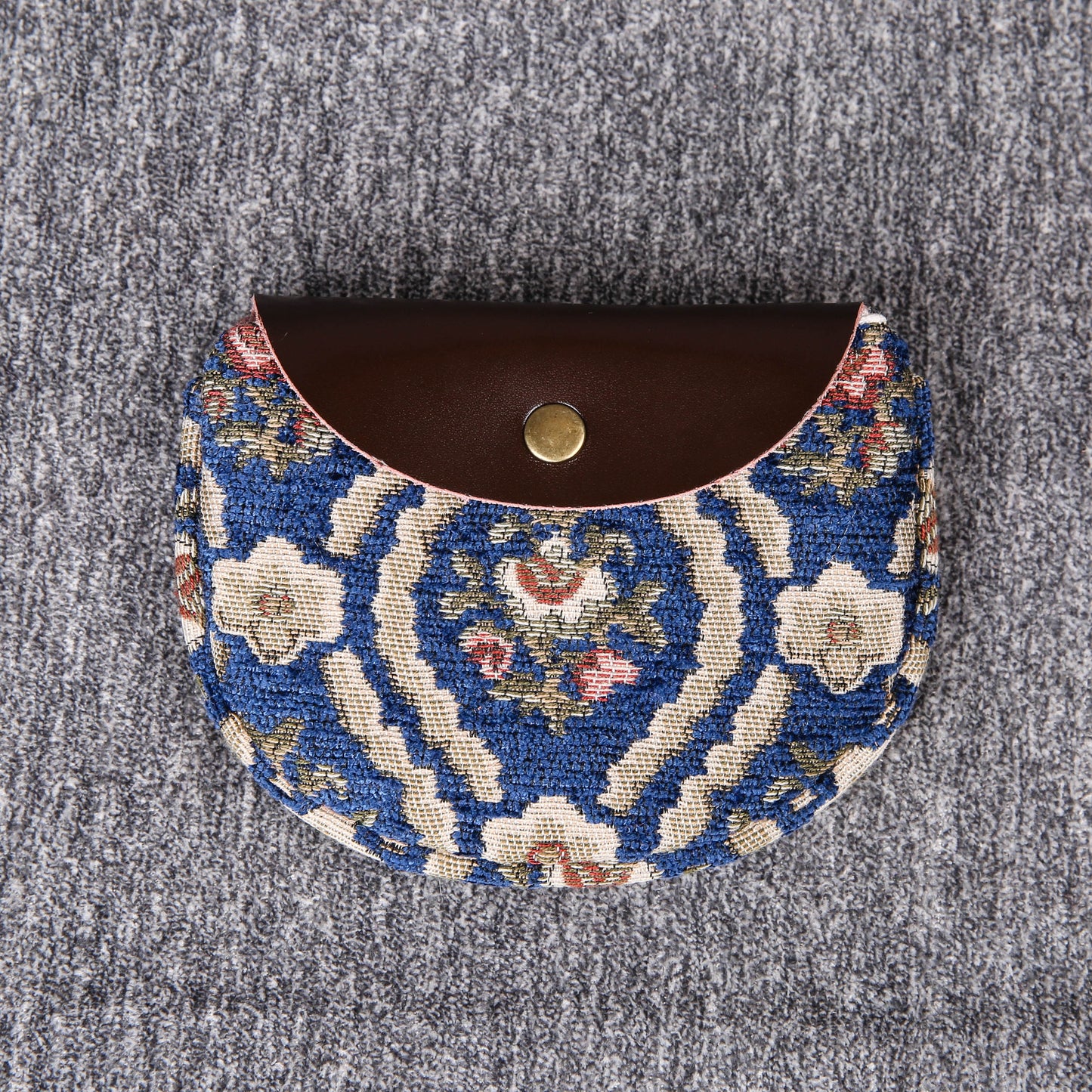 Minimalist Style Leather Carpet Coin Purse<br>Traditional Colors