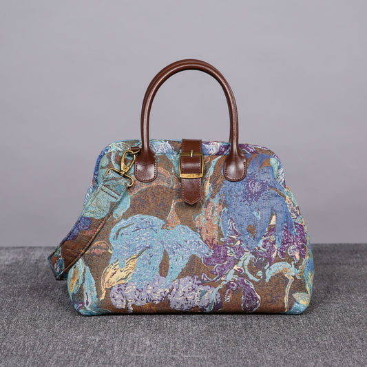 Carpet Purse Abstract Blue