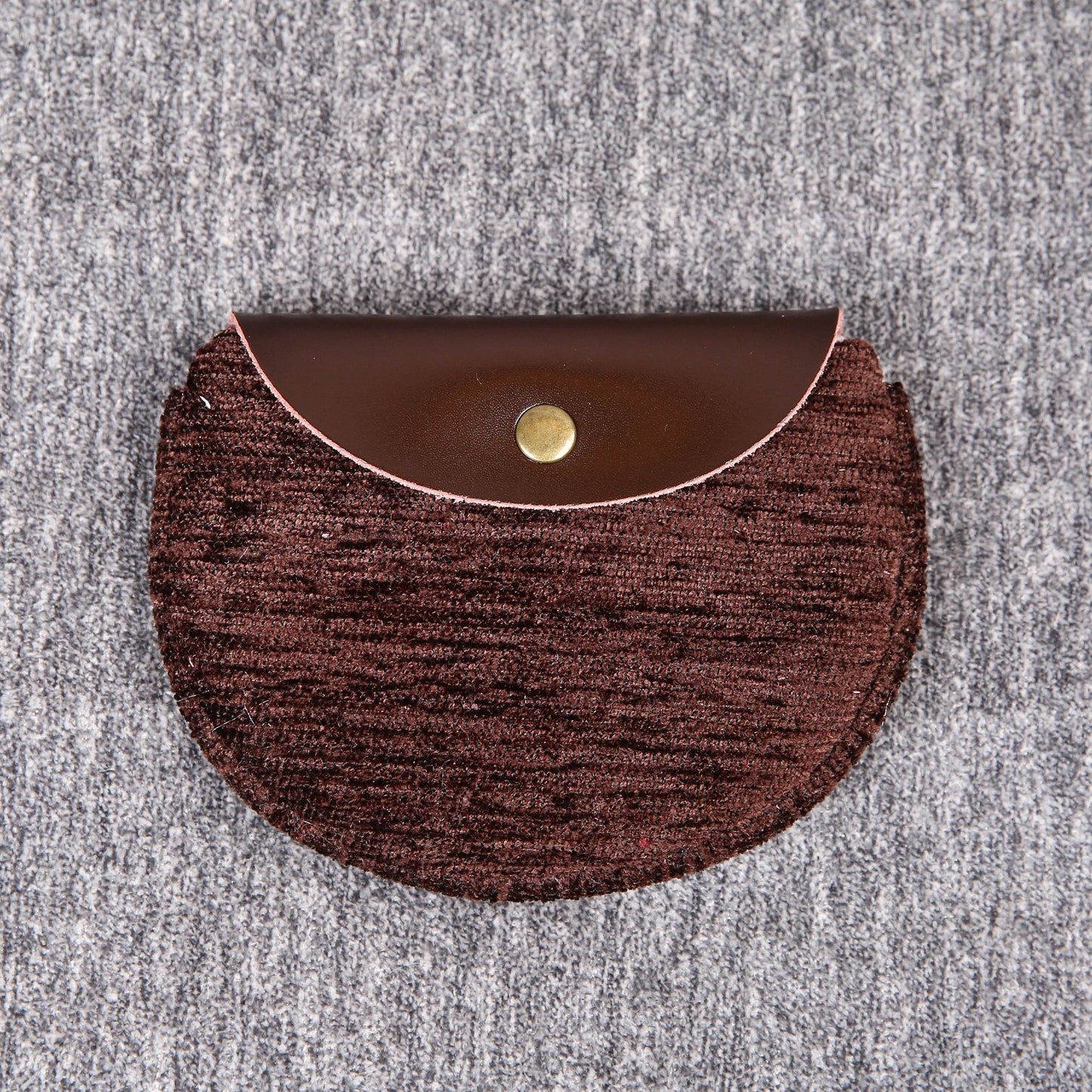 Minimalist Style Leather Carpet Coin Purse<br>Solid Colors