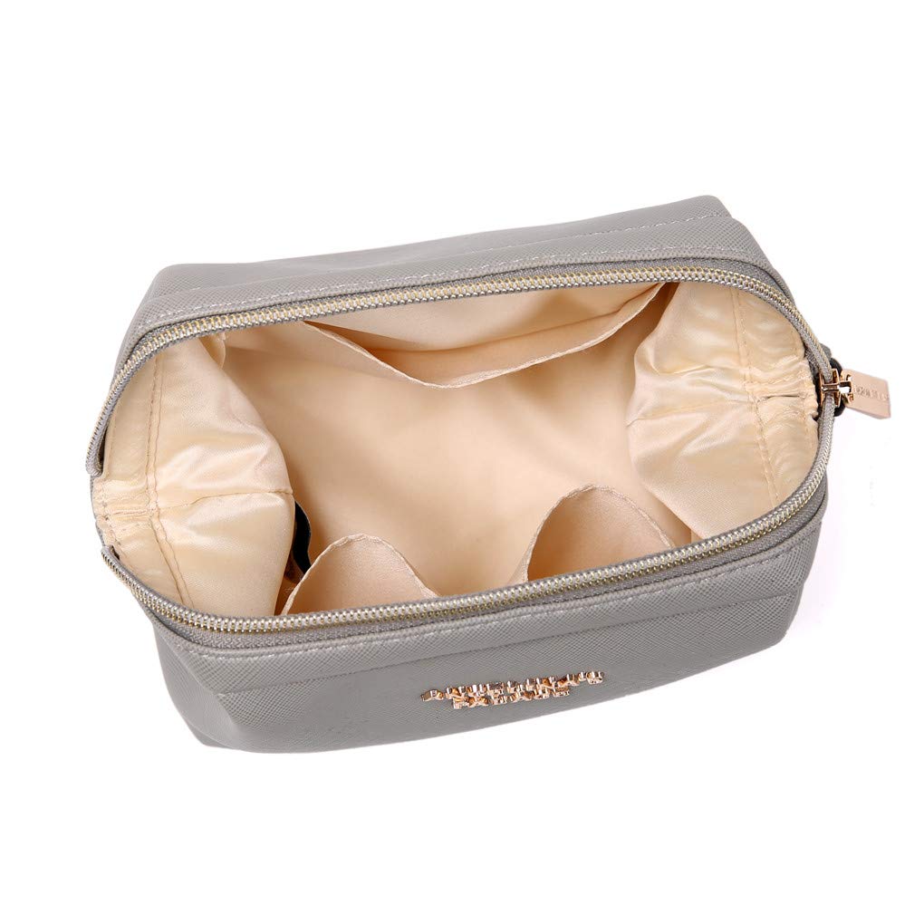 Makeup Bag<br>Pearl Grey