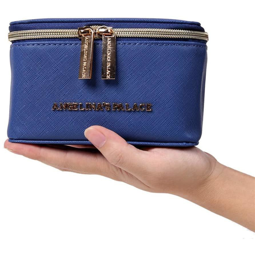 Jewelry Organizer Case Dark Chambray