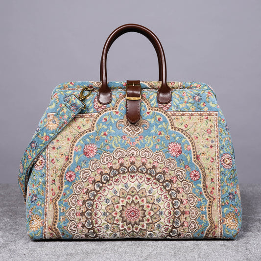 Mary Poppins Carpet Bag Oriental Blue
