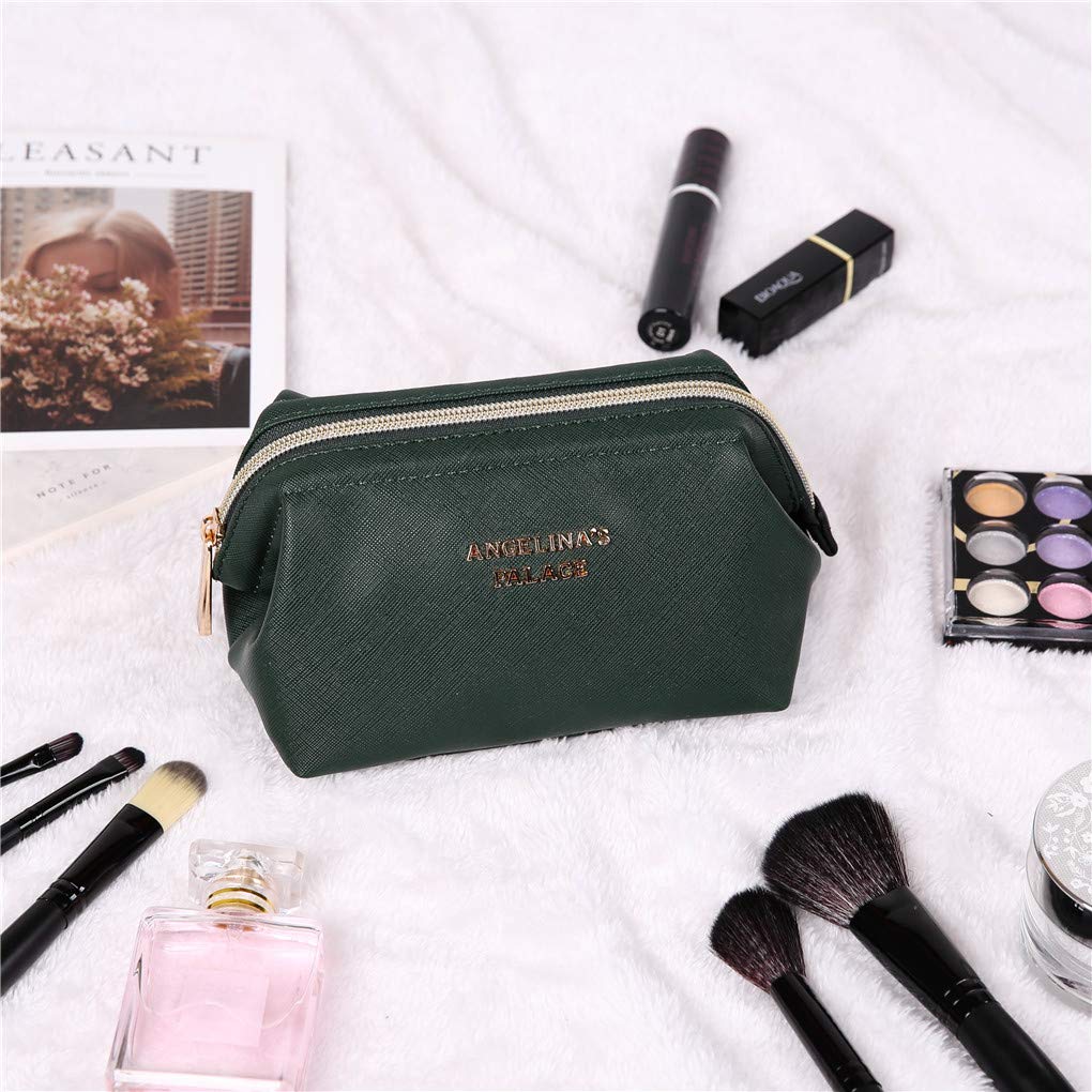 Makeup Bag<br>Deep Evergreen