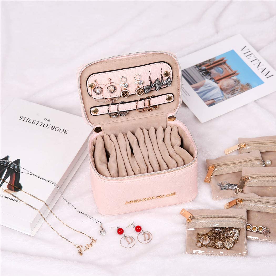 Jewelry Organizer Case<br>Soft Pink