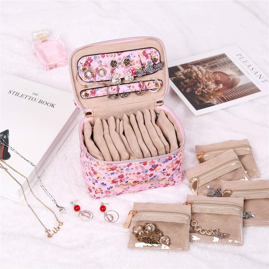 Jewelry Organizer Case<br>Blossom Pink