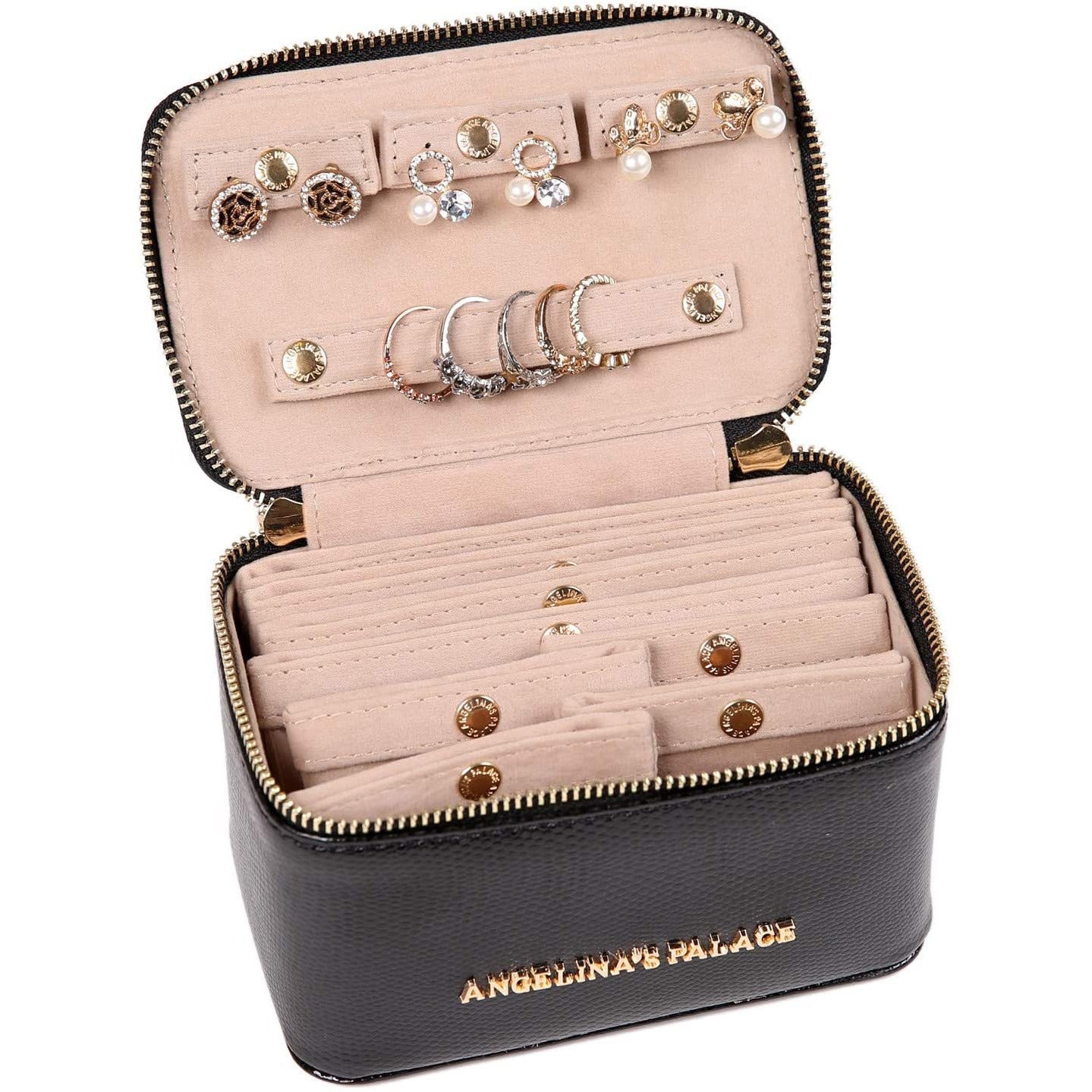 Jewelry Organizer Case Black
