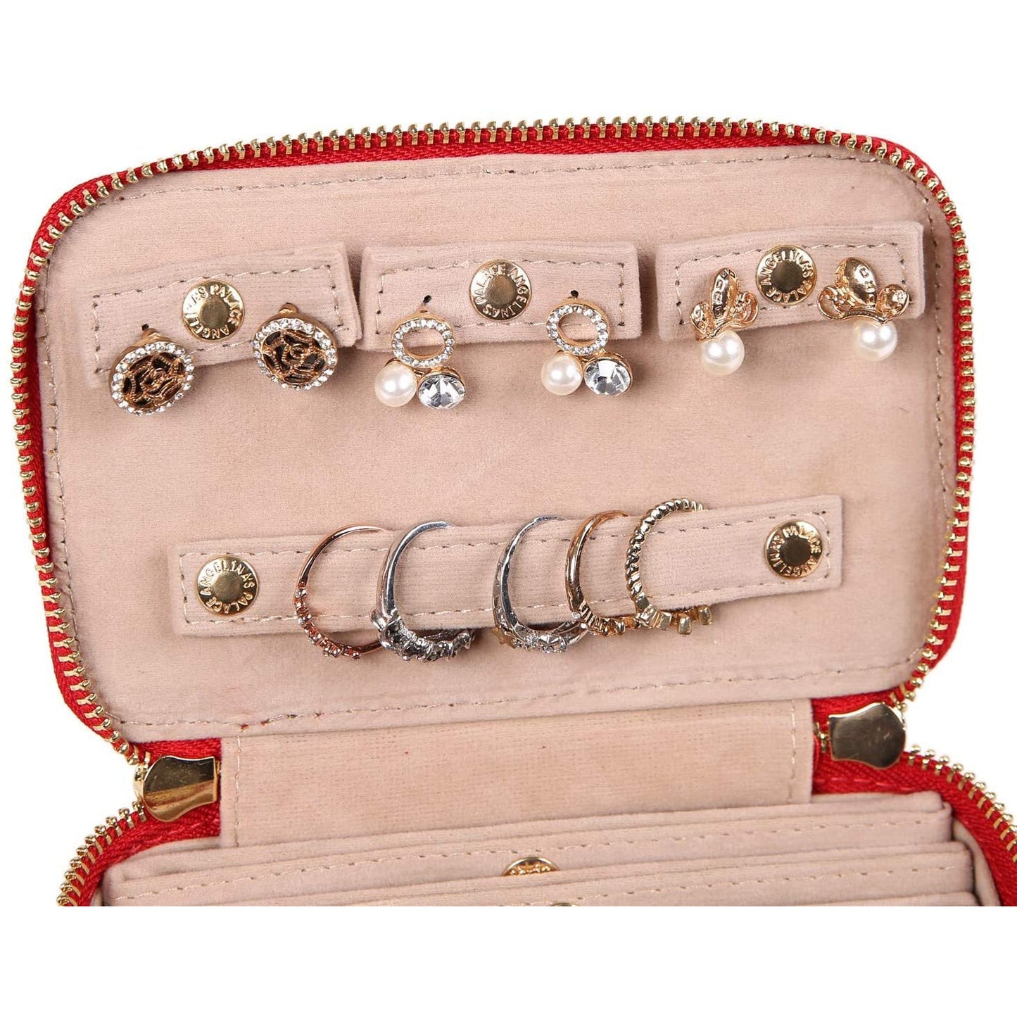 Jewelry Organizer Case<br>Red