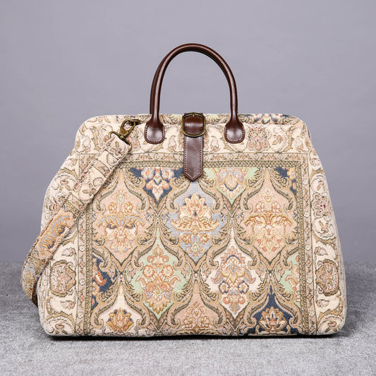Mary Poppins Carpet Bag Golden Age Beige