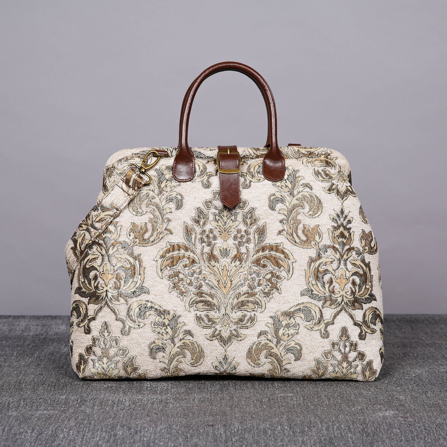 Mary Poppins Carpet Bag Victorian Blossom Cream/Gold