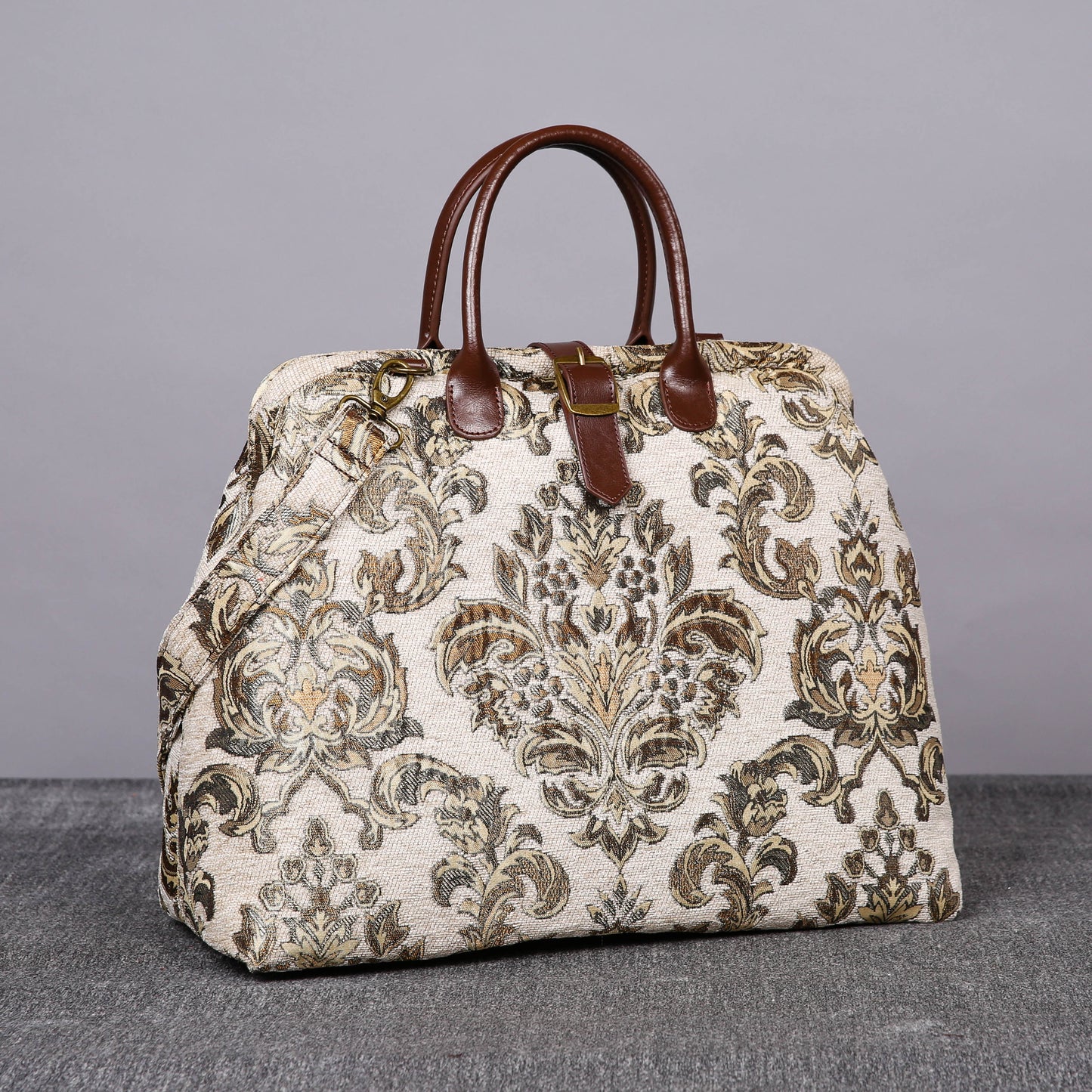 Mary Poppins Carpet Bag Victorian Blossom Cream/Gold