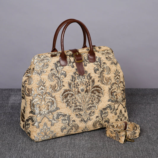 Mary Poppins Carpet Bag Victorian Blossom Beige/Gold