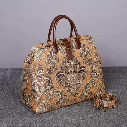 Mary Poppins Carpet Bag Victorian Blossom Gold/Gold