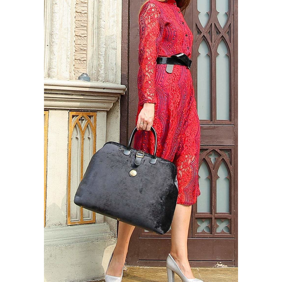 Mary Poppins Carpet Bag Black
