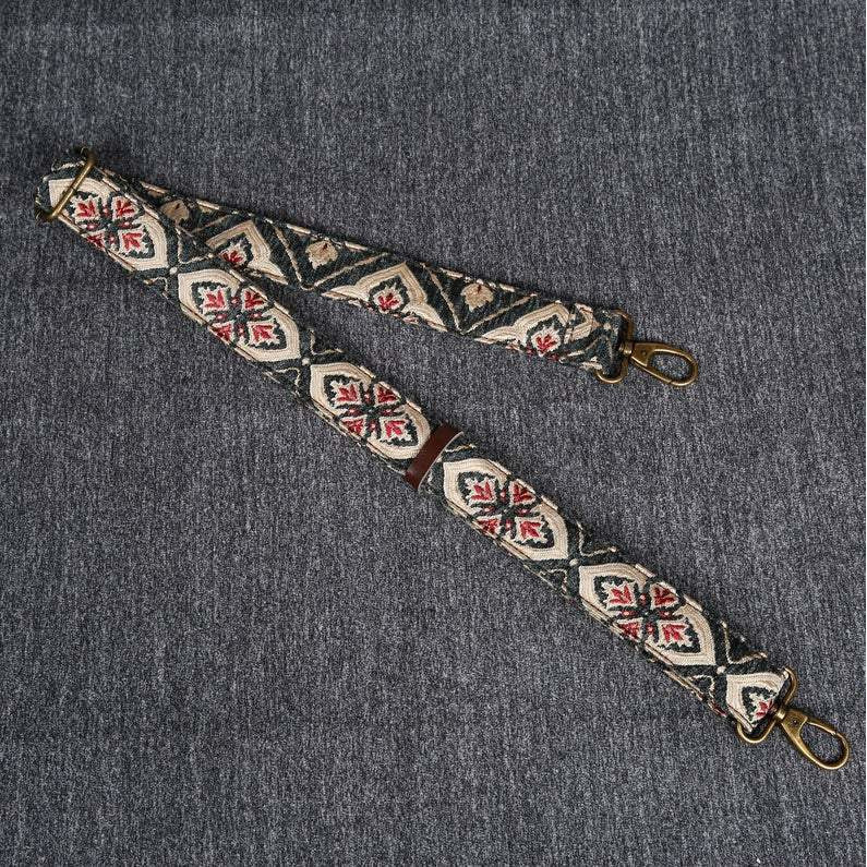 Mary Poppins Carpet Bag Ethnic Green