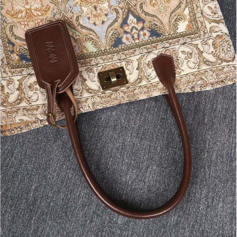 Carpet Tote Golden Age Beige