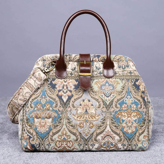 Carpet Purse Golden Age Blue