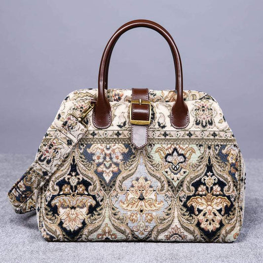 Carpet Purse Golden Age Navy