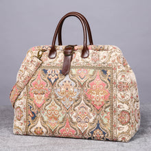 Load image into Gallery viewer, Mary Poppins Carpet Bag&lt;br&gt;Golden Age Pink
