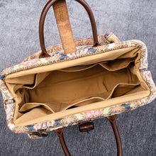 Load image into Gallery viewer, Mary Poppins Carpet Bag&lt;br&gt;Golden Age Pink
