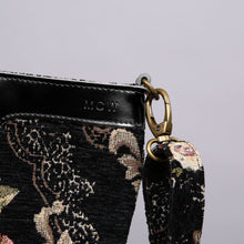 Load image into Gallery viewer, Carpet Crossbody Bag&lt;br&gt;Floral Black
