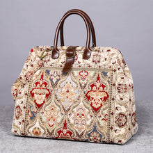 Load image into Gallery viewer, Mary Poppins Carpet Bag&lt;br&gt;Golden Age Wine
