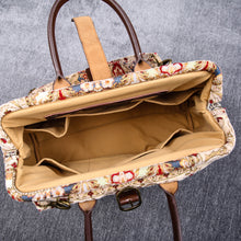Load image into Gallery viewer, Mary Poppins Carpet Bag&lt;br&gt;Golden Age Wine
