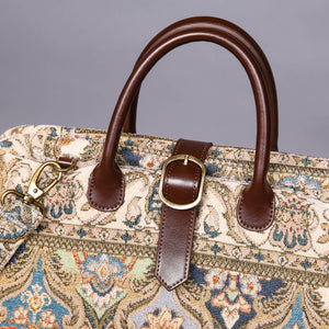 Mary Poppins Carpet Bag<br>Golden Age Blue
