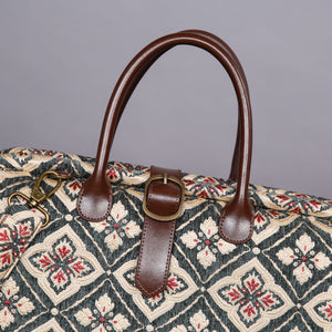 Mary Poppins Carpet Bag<br>Ethnic Green