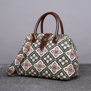 Carpet Purse<br>Ethnic Green