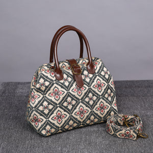 Carpet Purse<br>Ethnic Green