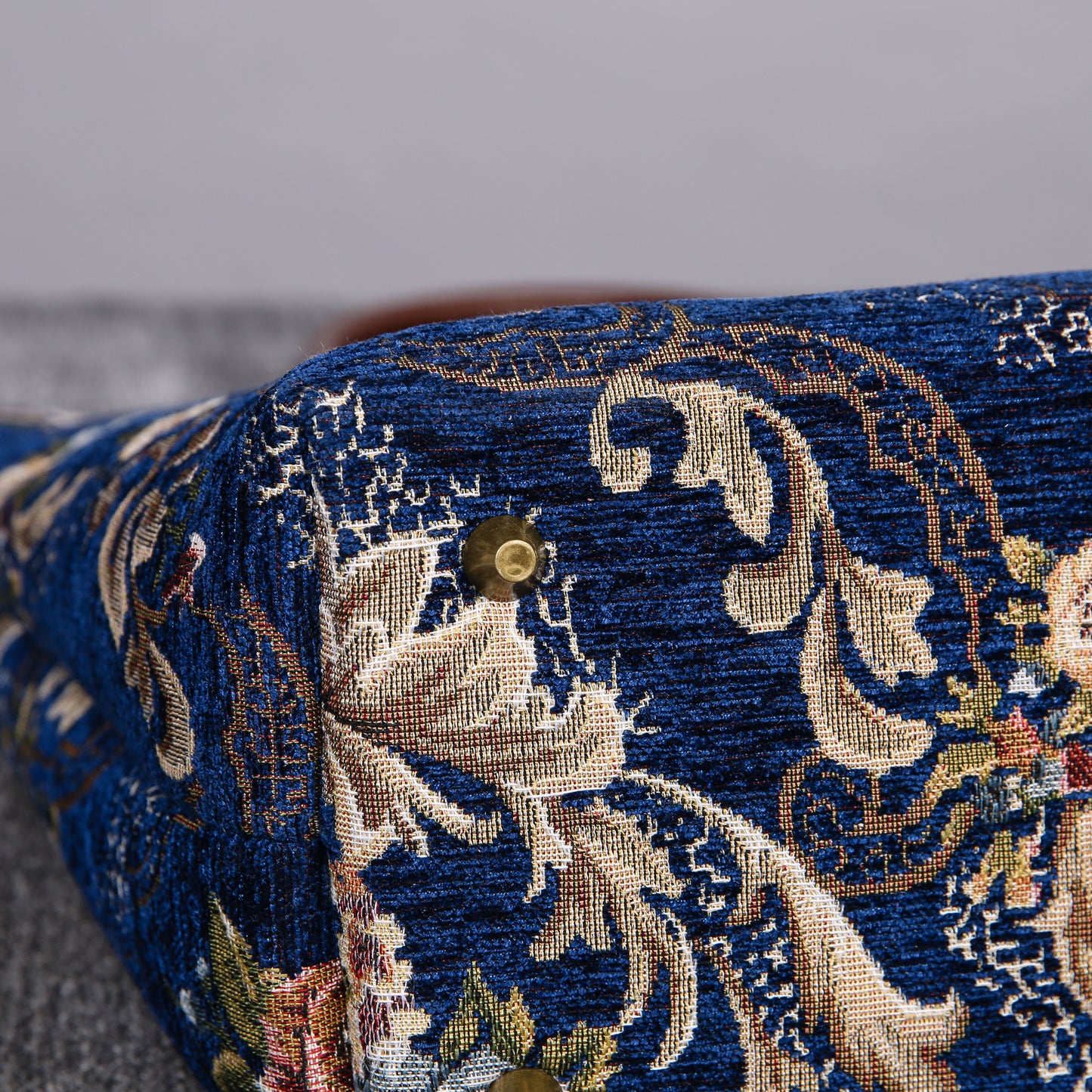 Carpet Tote Floral Blue