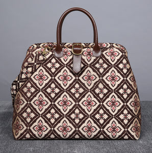 Mary Poppins Carpet Bag<br>Ethnic Coffee