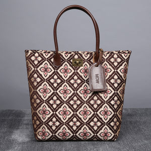Carpet Tote<br>Ethnic Coffee