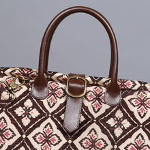 Load image into Gallery viewer, Mary Poppins Carpet Bag&lt;br&gt;Ethnic Coffee
