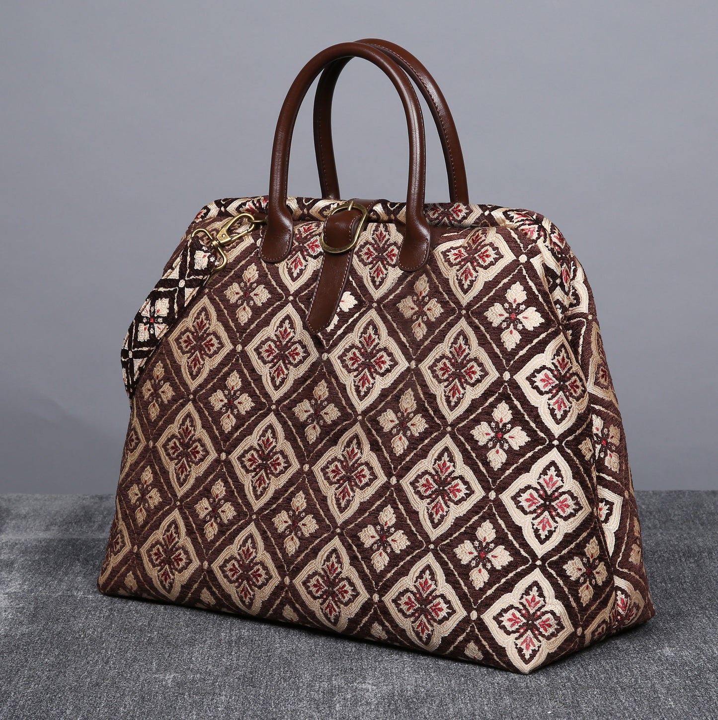 Mary Poppins Carpet Bag Ethnic Coffee