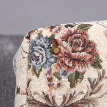 Load image into Gallery viewer, Mary Poppins Carpet Bag&lt;br&gt;Floral Cream
