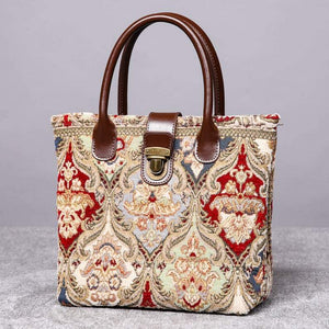 Mini Carpet Tote<br>Golden Age Wine