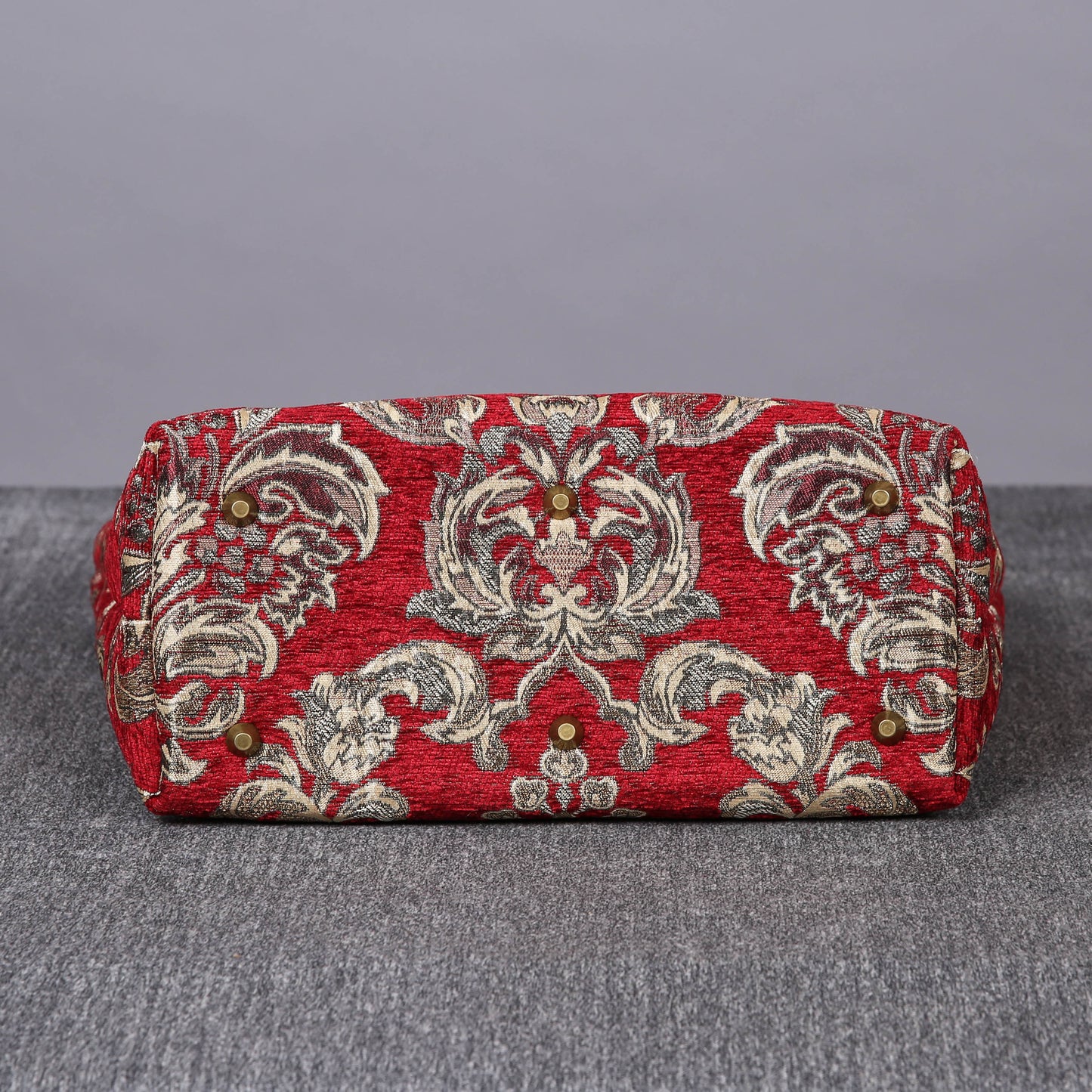 Carpet Tote Victorian Blossom Red/Gold