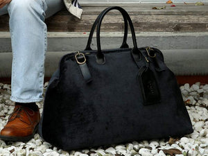 Men's Carpet Bag<br>Black