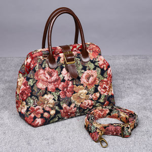 Carpet Purse<br>Floral Rose