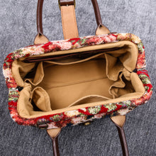 Load image into Gallery viewer, Carpet Purse&lt;br&gt;Floral Rose
