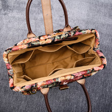 Load image into Gallery viewer, Mary Poppins Carpet Bag&lt;br&gt;Rose
