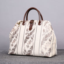 Load image into Gallery viewer, Mary Poppins Carpet Bag&lt;br&gt;Victorian Stripes Cream
