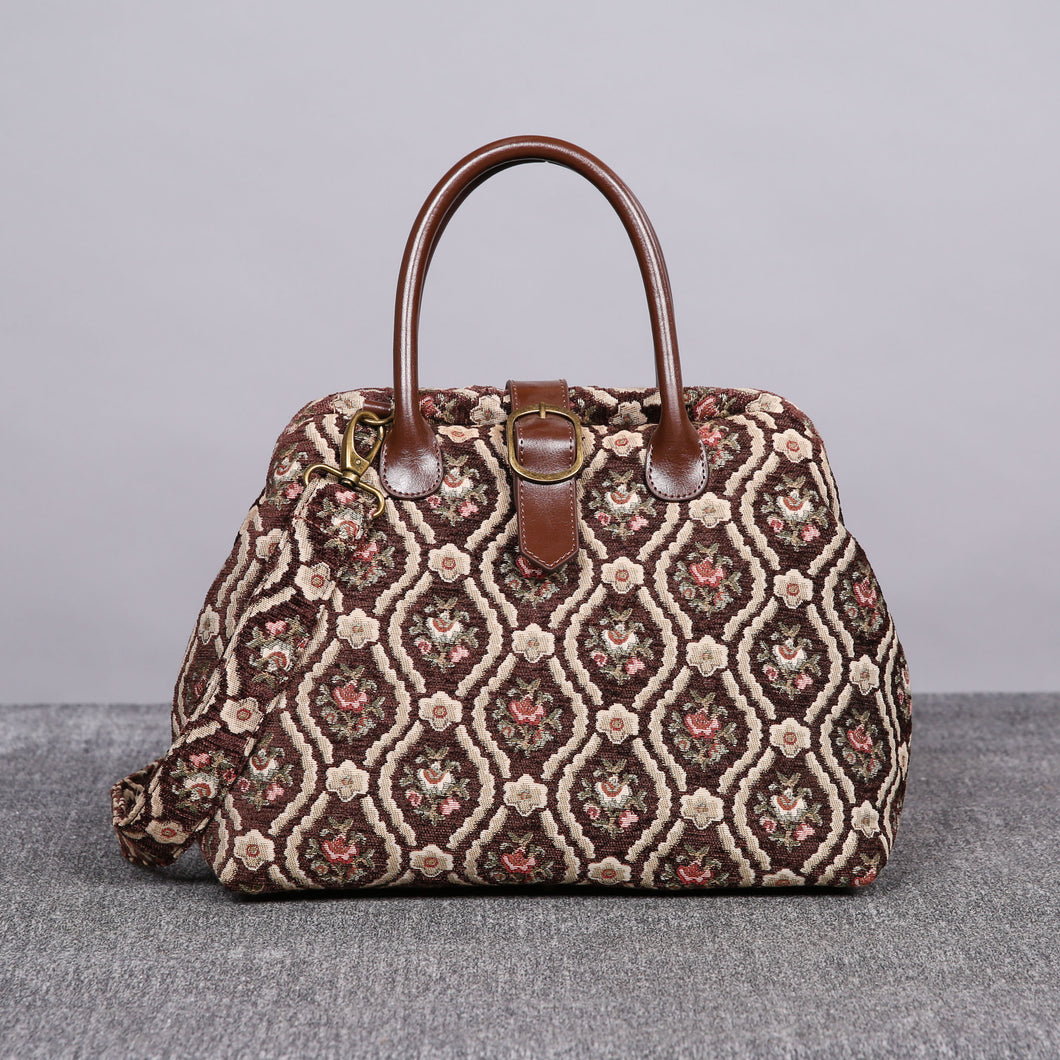 Carpet Purse<br>Traditional Coffee