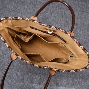 Carpet Tote<br>Traditional Coffee