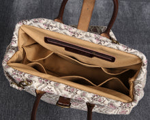 Load image into Gallery viewer, Mary Poppins Carpet Bag&lt;br&gt;Traditional Cream

