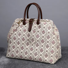 Load image into Gallery viewer, Mary Poppins Carpet Bag&lt;br&gt;Traditional Cream
