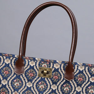 Carpet Tote<br>Traditional Blue