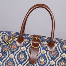 Load image into Gallery viewer, Mary Poppins Carpet Bag&lt;br&gt;Traditional Blue
